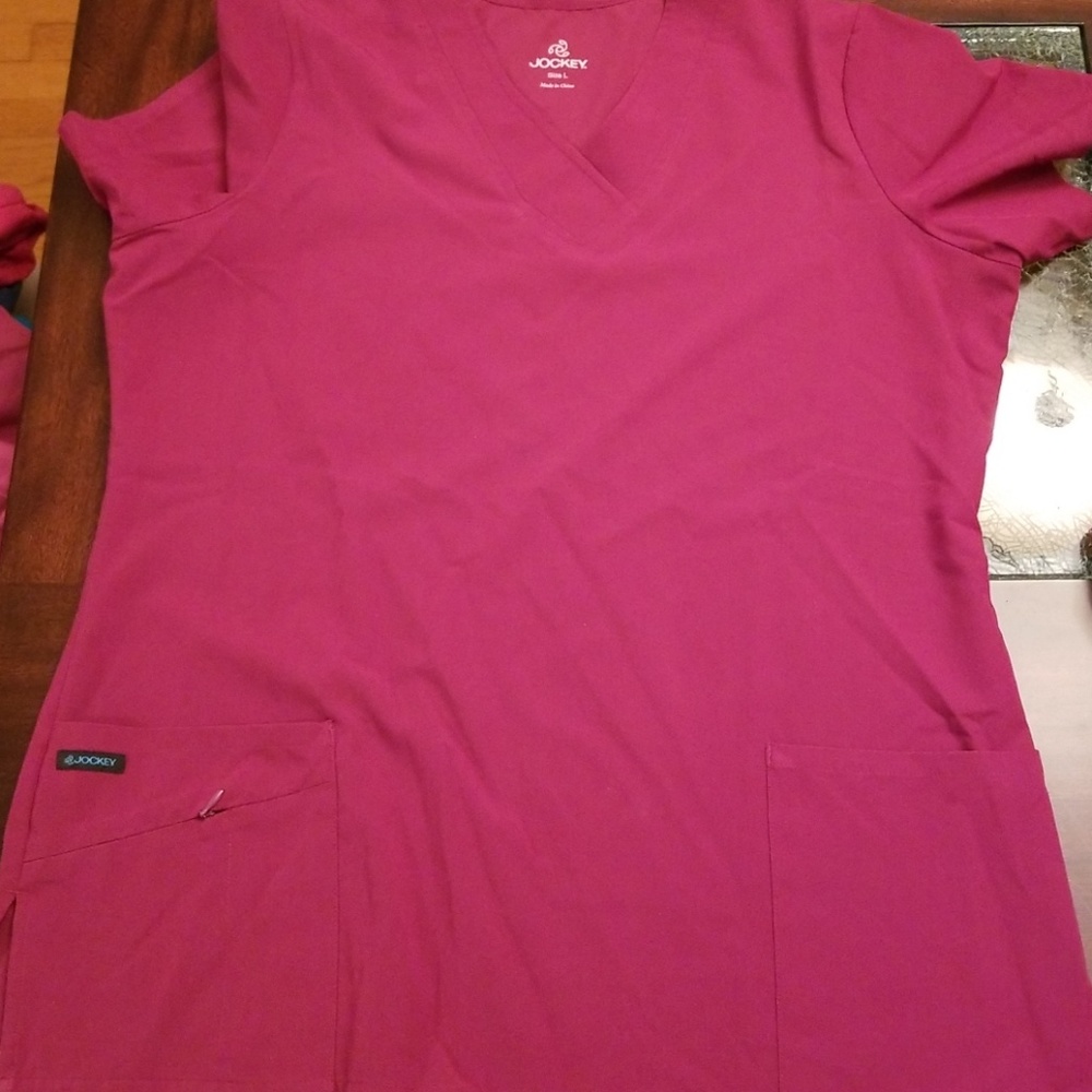 Jockey L/LP SET. Dark reddish pink.